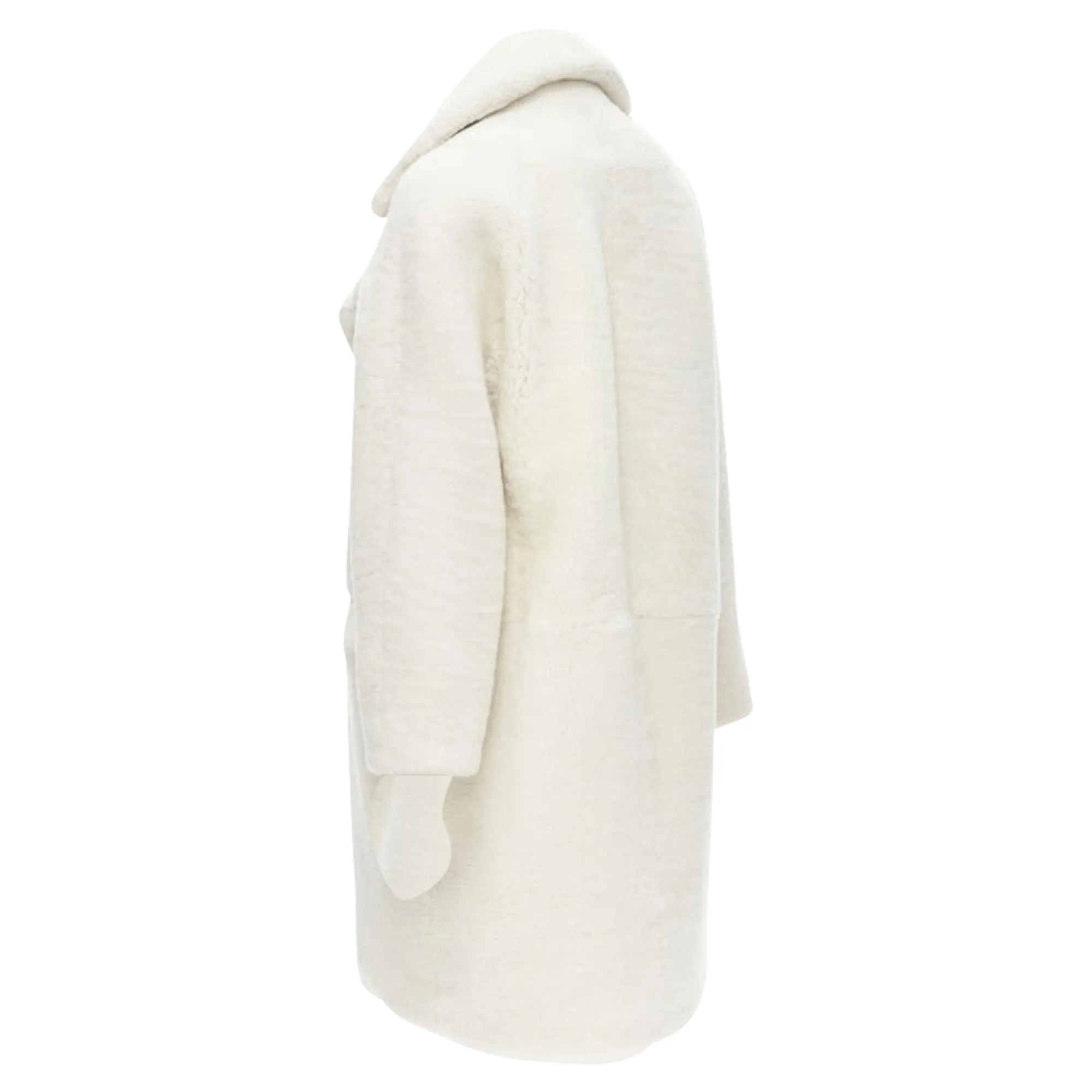 Martin Grant lambskin shearling oversized Teddy coat