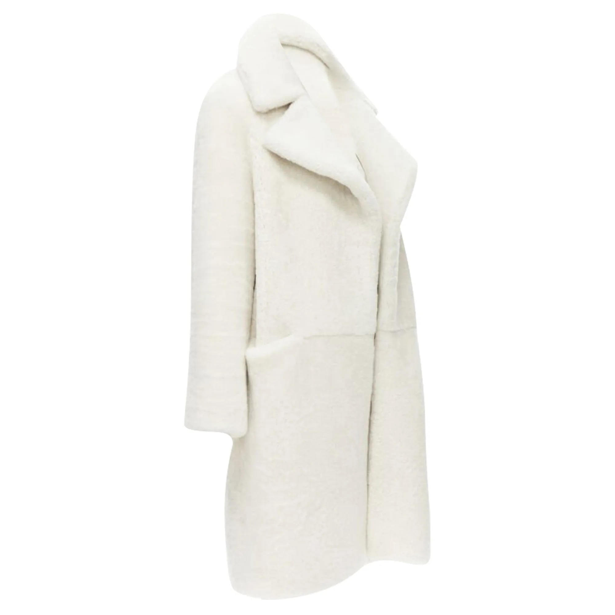 Martin Grant lambskin shearling oversized Teddy coat