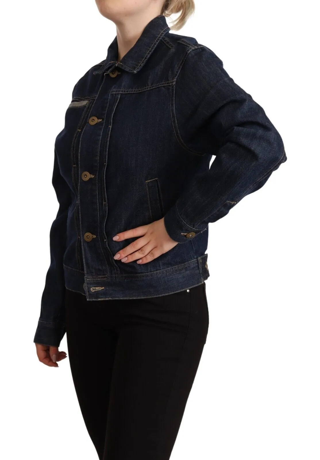 Master Coat   Button Down Long Sleeves  Women's Jacket