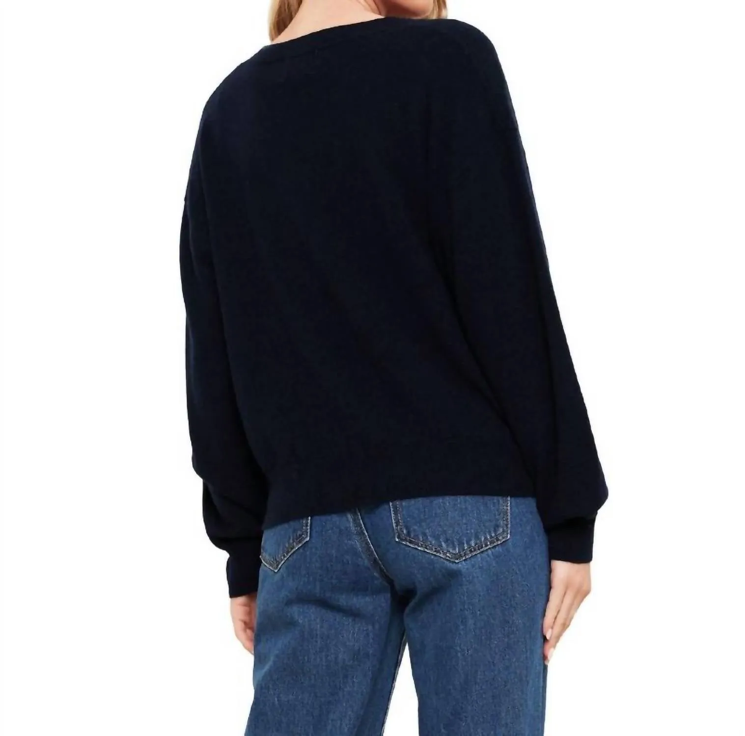Matilda V Neck In Navy