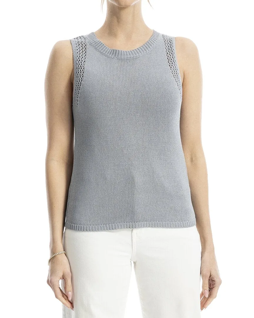 Max Studio Linen-Blend Sweater Top