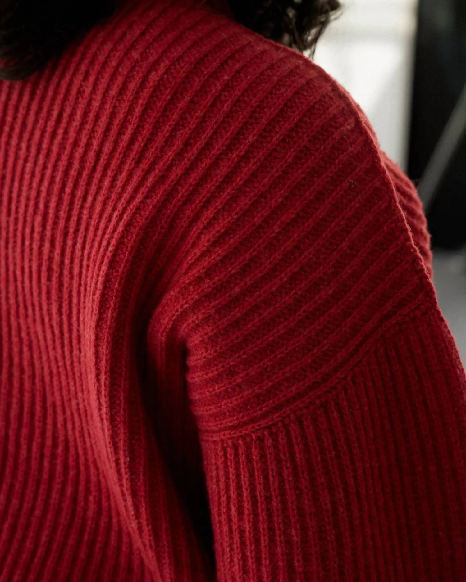 Mea Pullover Sweater In Red