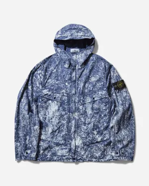 Men's Pigment on Tela Paracadute Stretch-TC Jacket Blue Marine