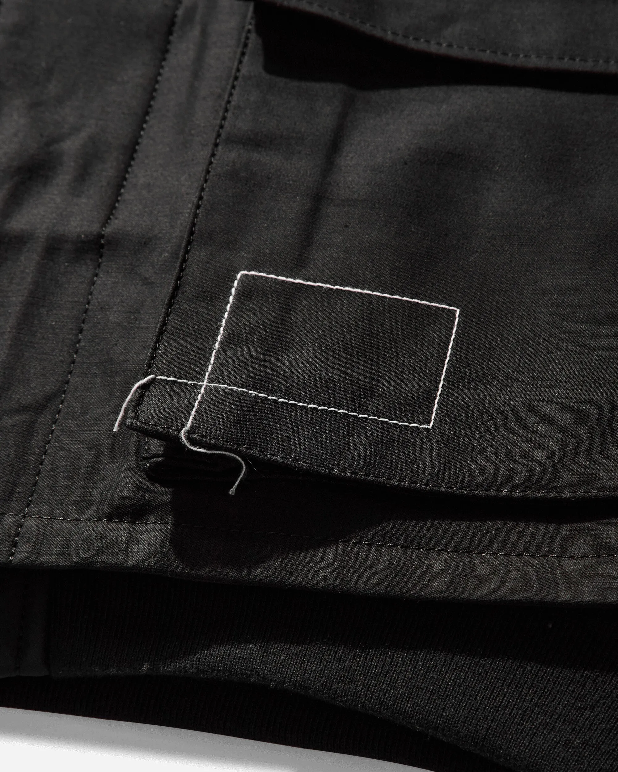 Men's WTAPS Cotton Back Satin Jacket Black