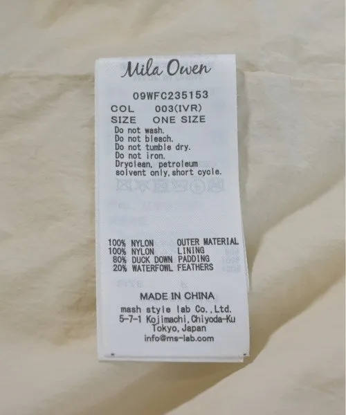 Mila Owen Down jackets/Vests