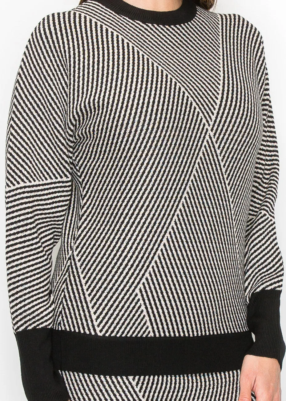 Modern Angles Knit Sweater