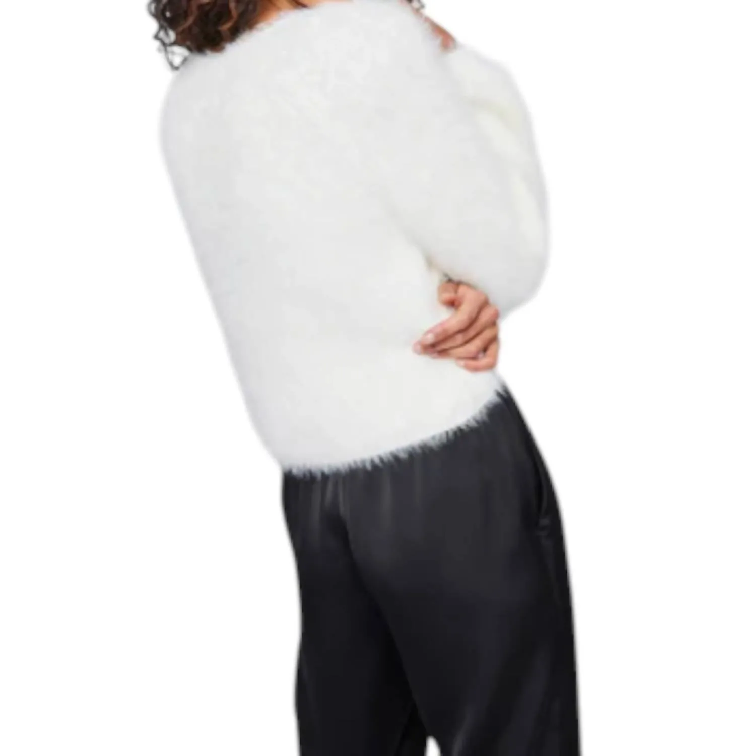 Muse Pullover Sweater In Cream