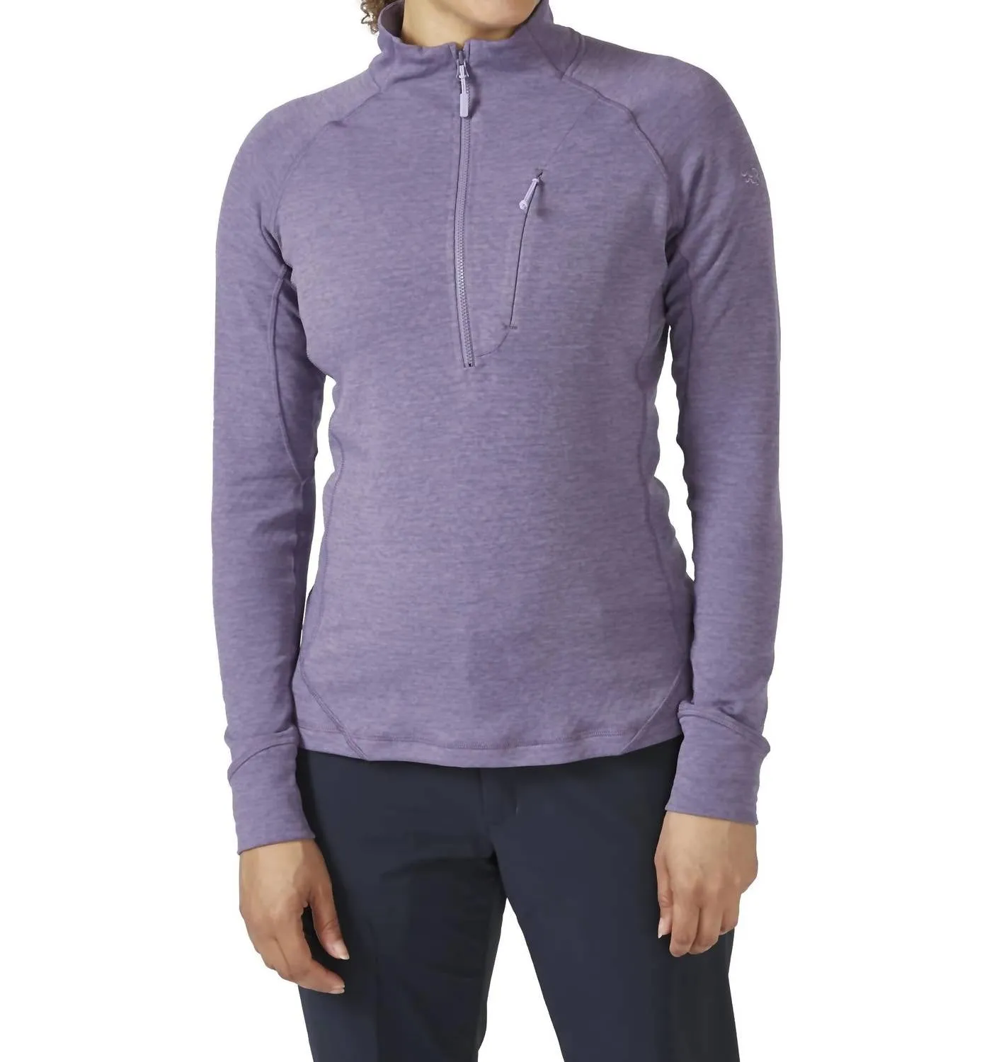 Nexus Pull On Sweater In Purple Sage