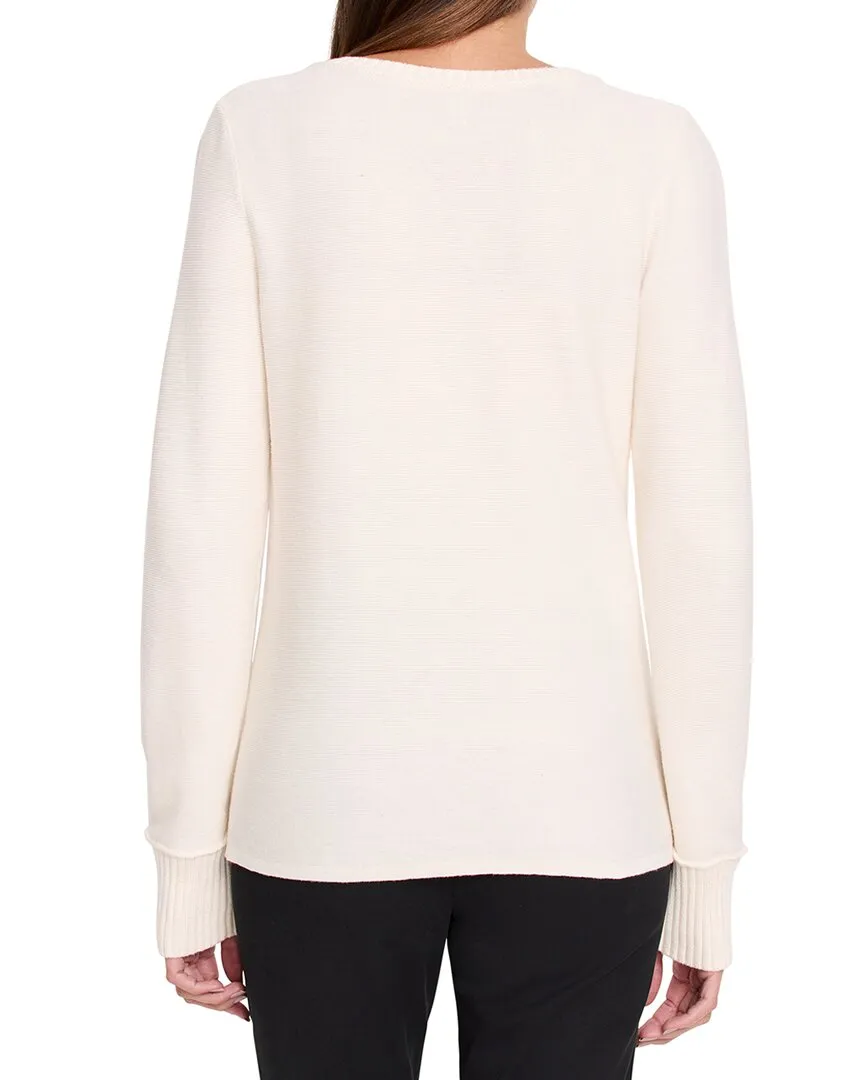 NIC & ZOE Baby Garter V-Neck Sweater