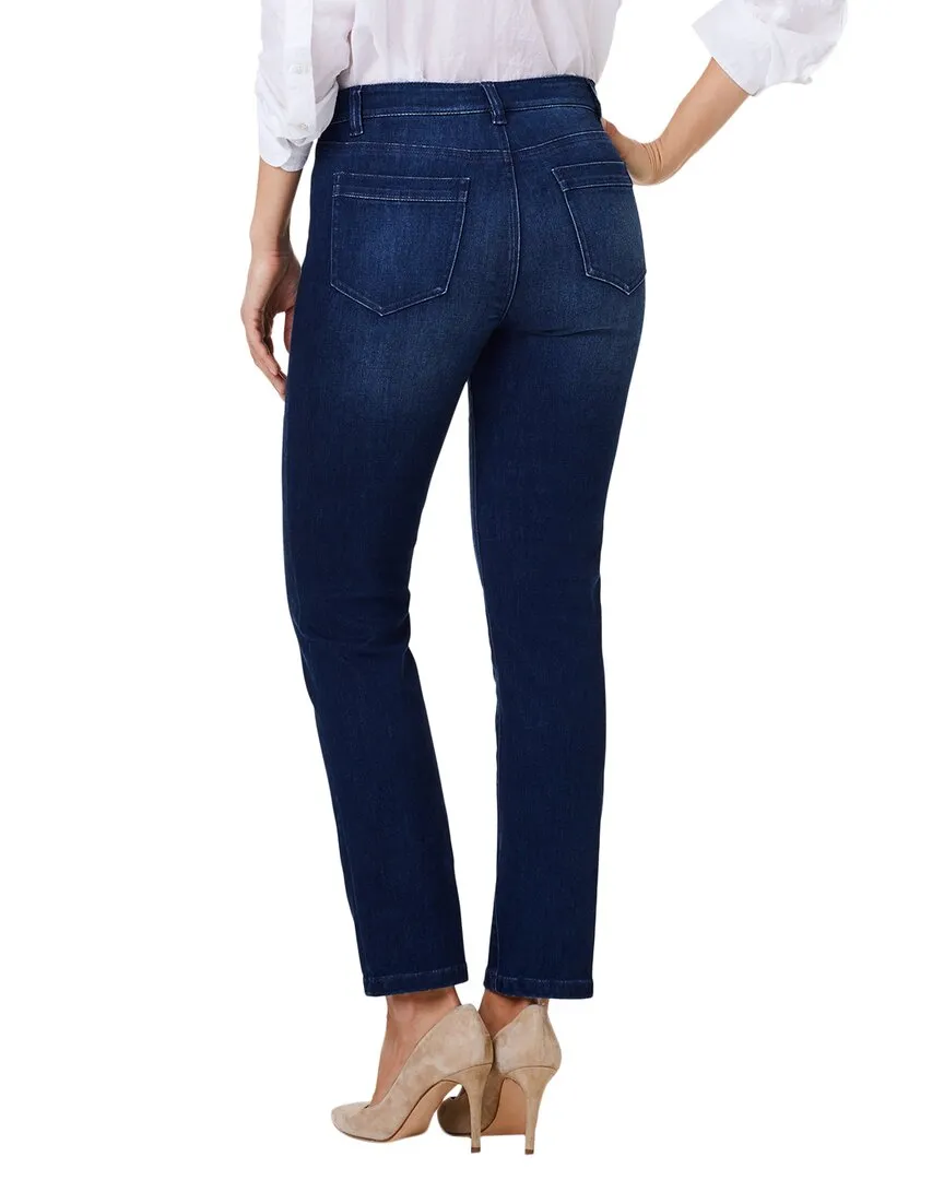 NIC ZOE Mid Rise Straight Pocket Jean
