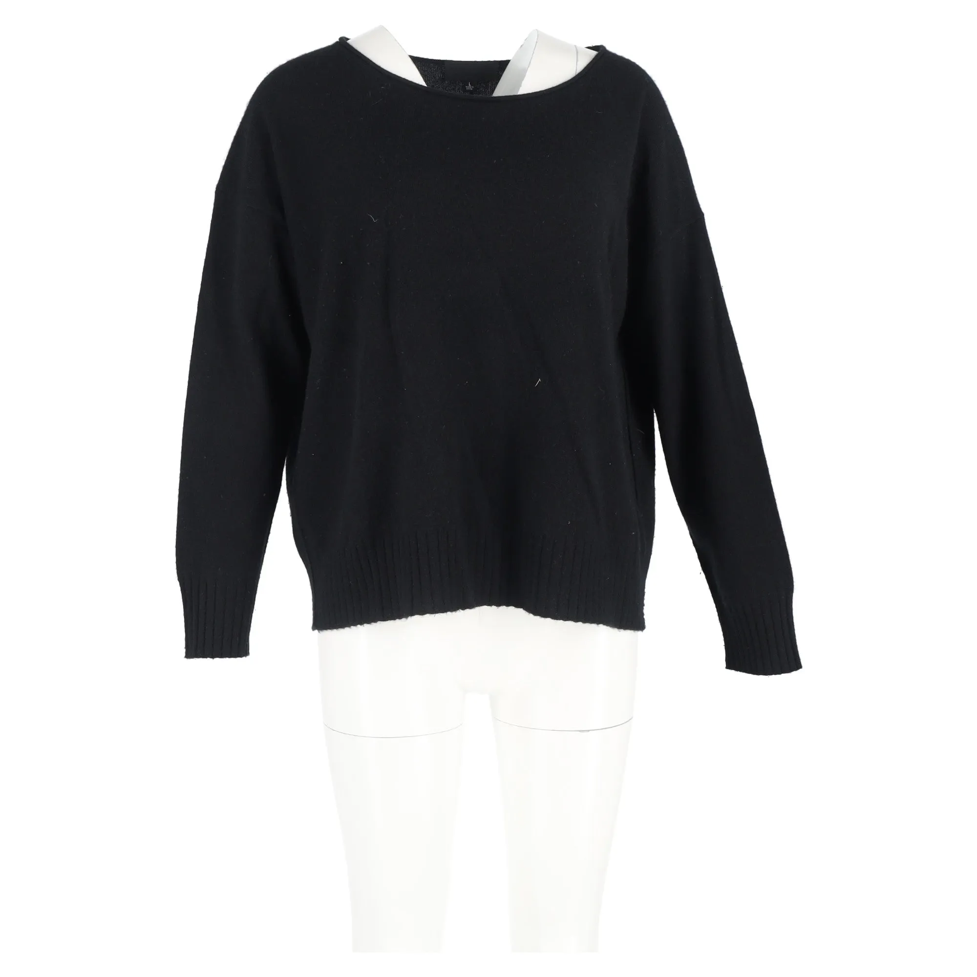 Nili Lotan Sweater in Black Cashmere
