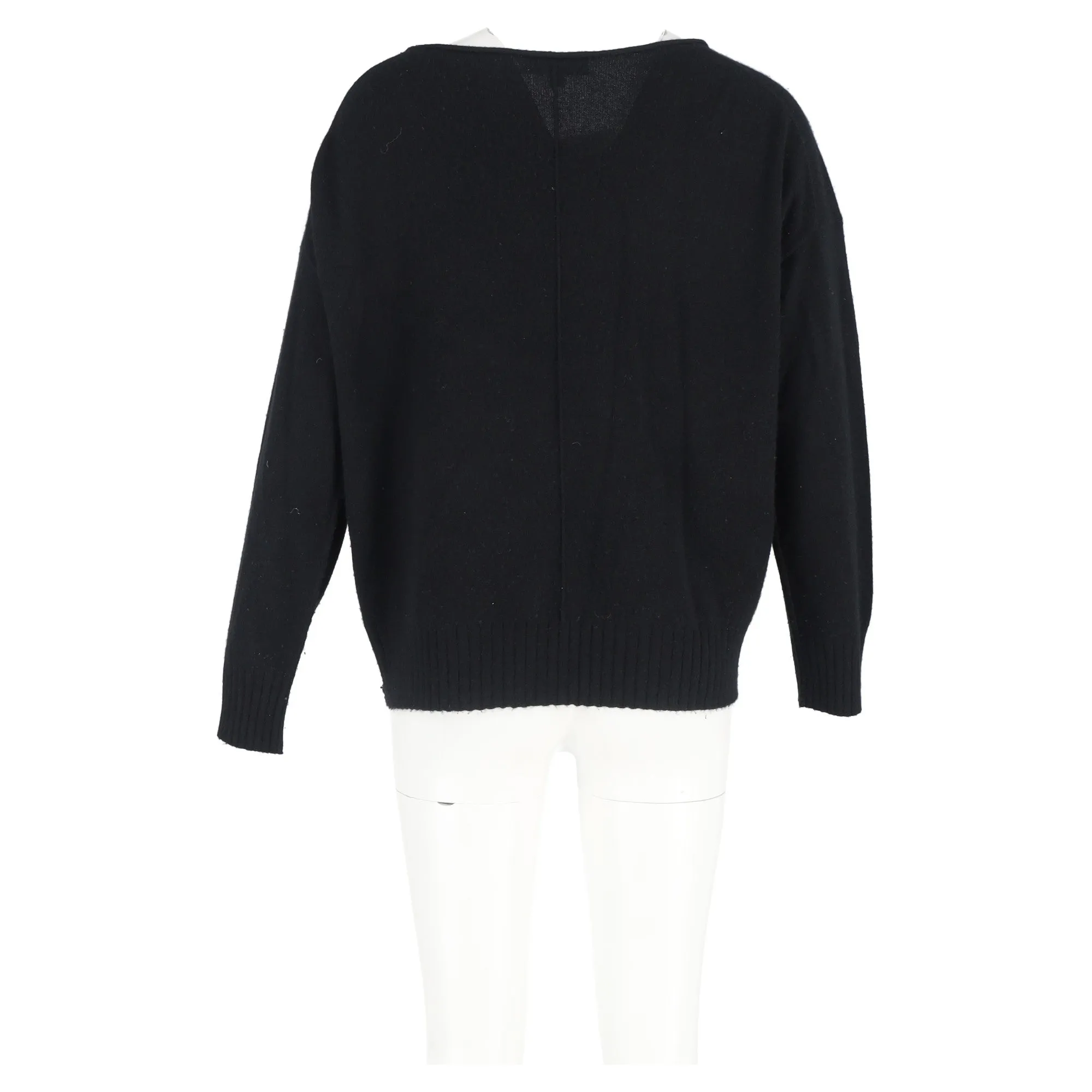 Nili Lotan Sweater in Black Cashmere