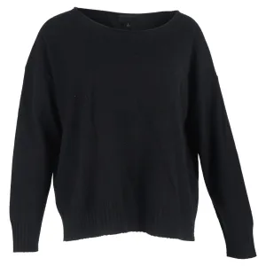 Nili Lotan Sweater in Black Cashmere