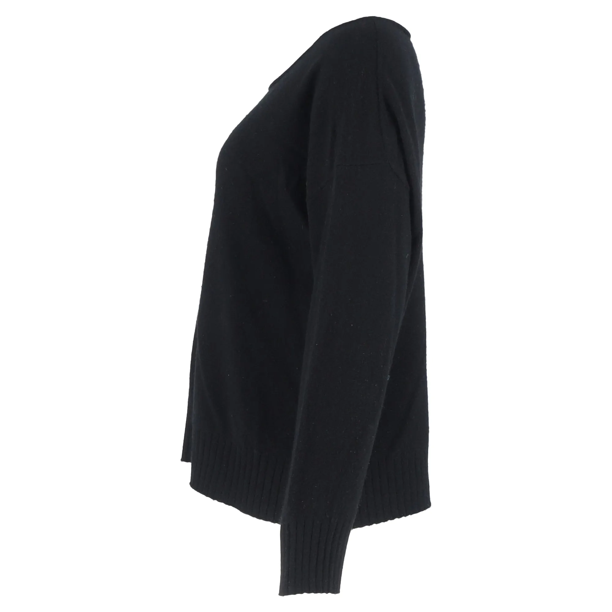Nili Lotan Sweater in Black Cashmere