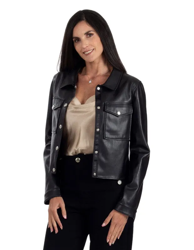 Nine West Women's Trucker Jacket