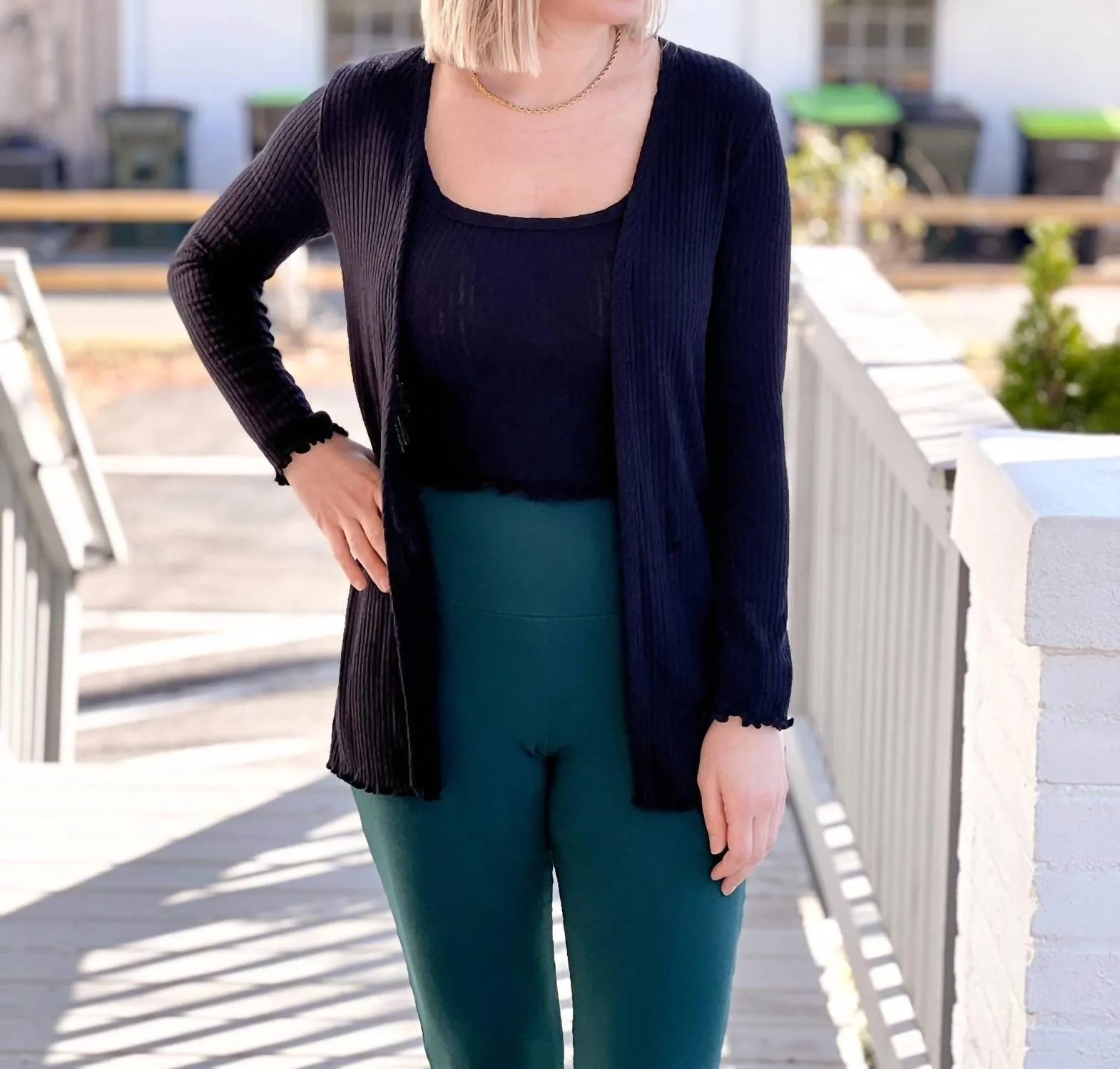 Noemi Cardigan Set In Black