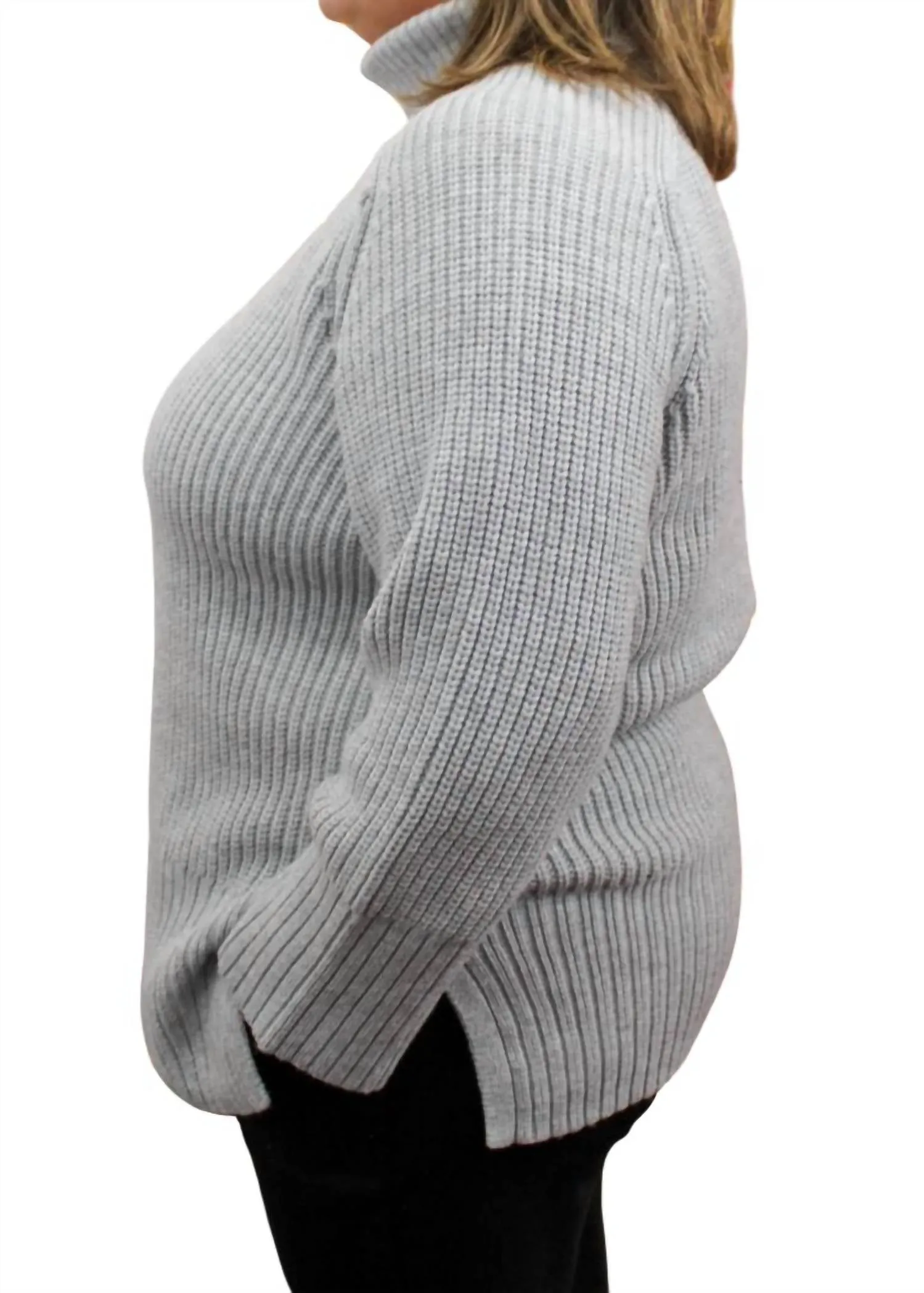 Norma Turtleneck In Grey
