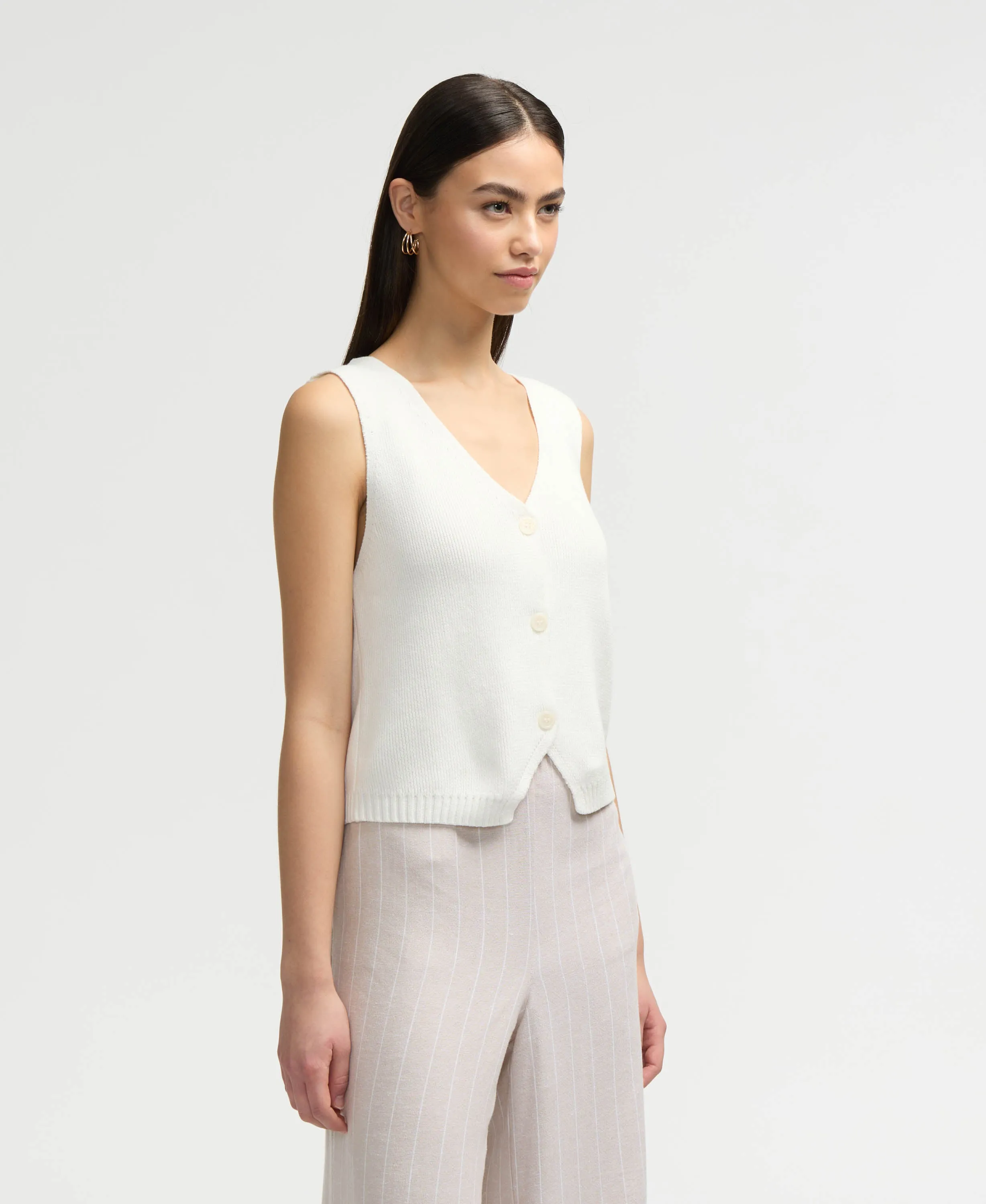 NVLT Women’s Knit Short Vest