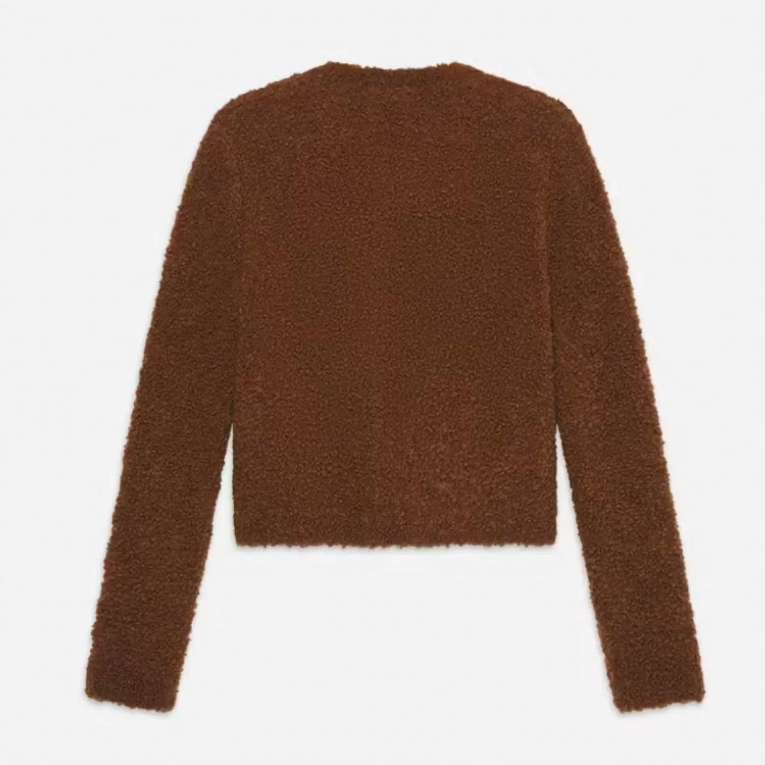 Patch Pocket Cardigan In Camel
