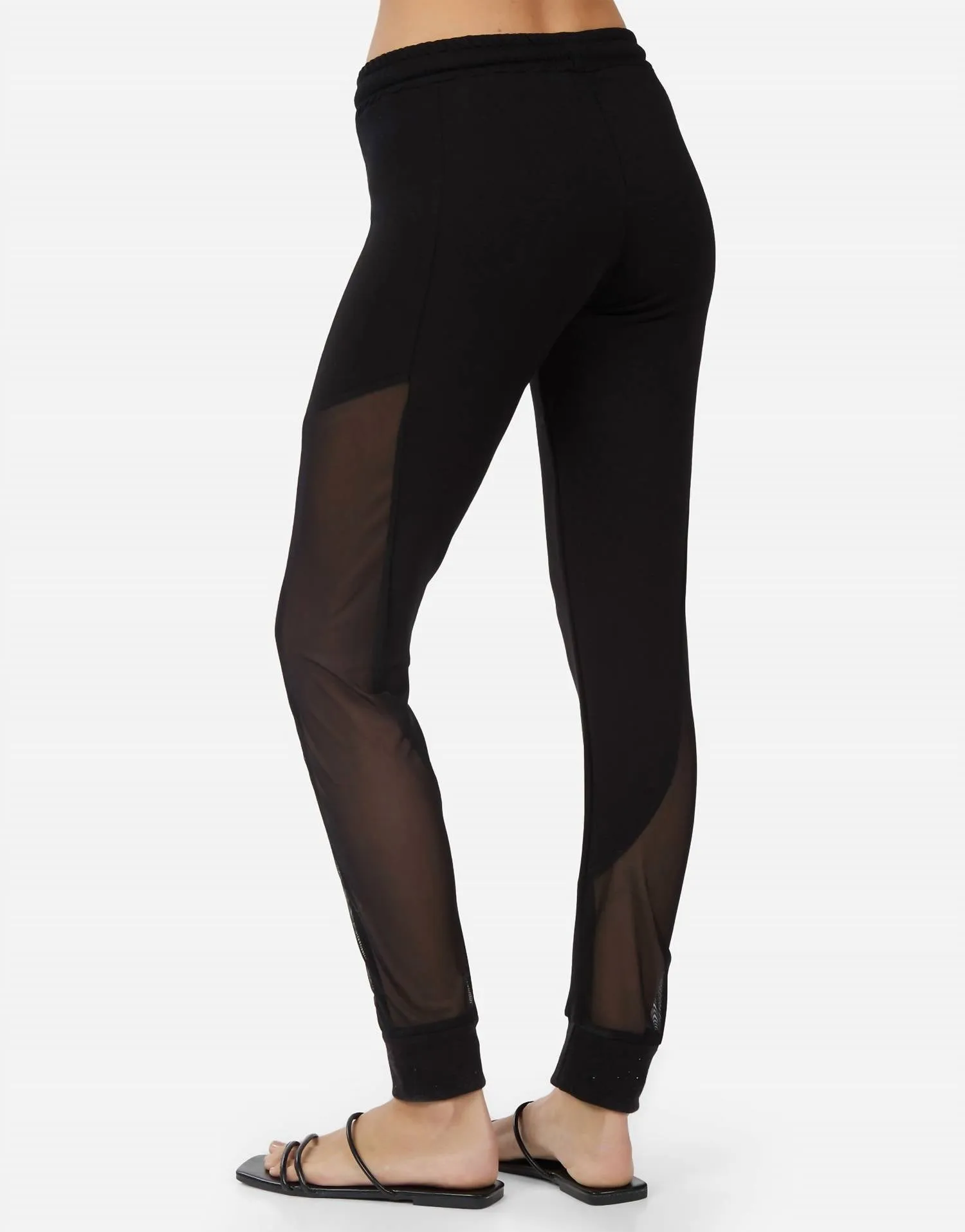 Payne Loungepant With Contrast Mesh In Black