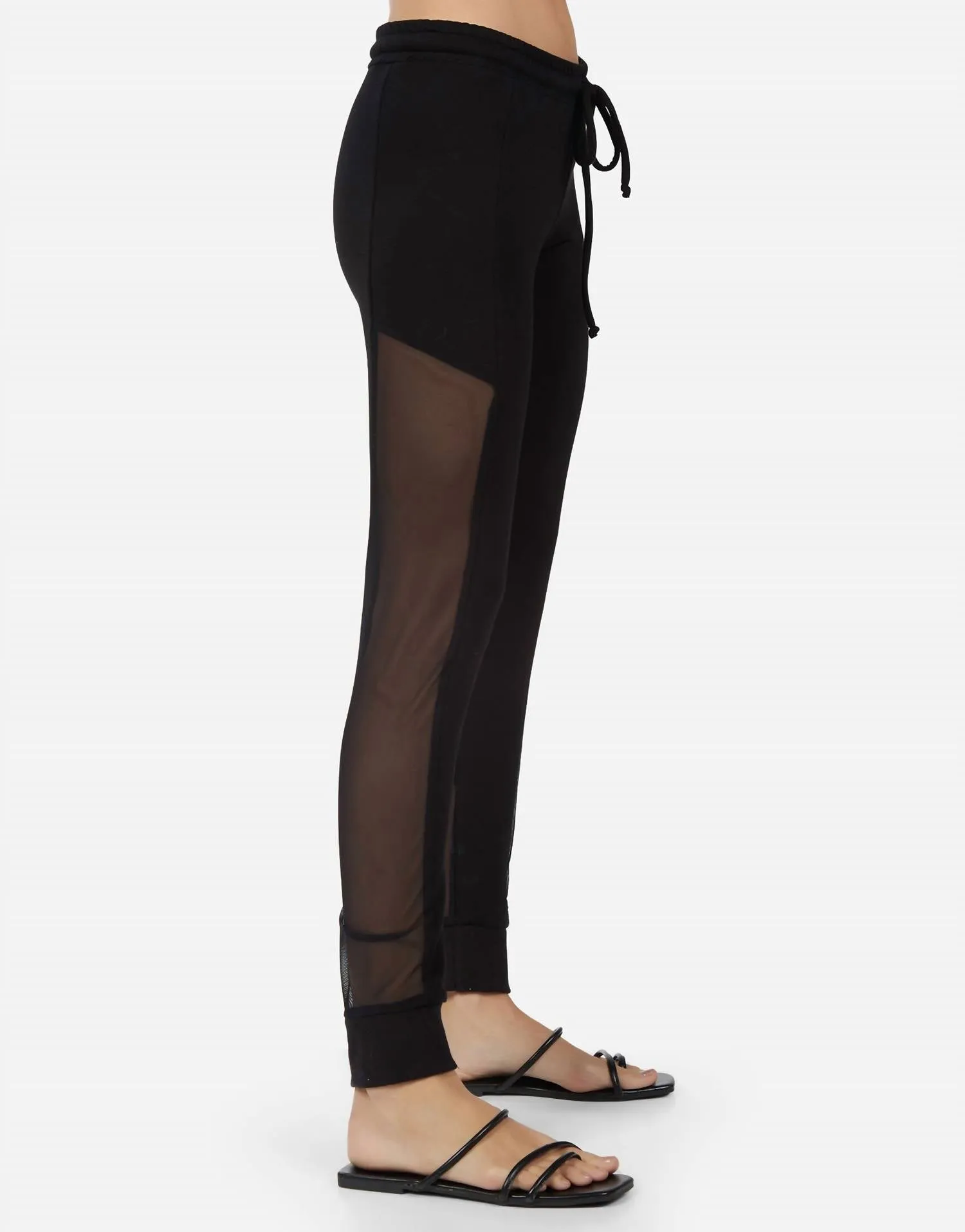 Payne Loungepant With Contrast Mesh In Black