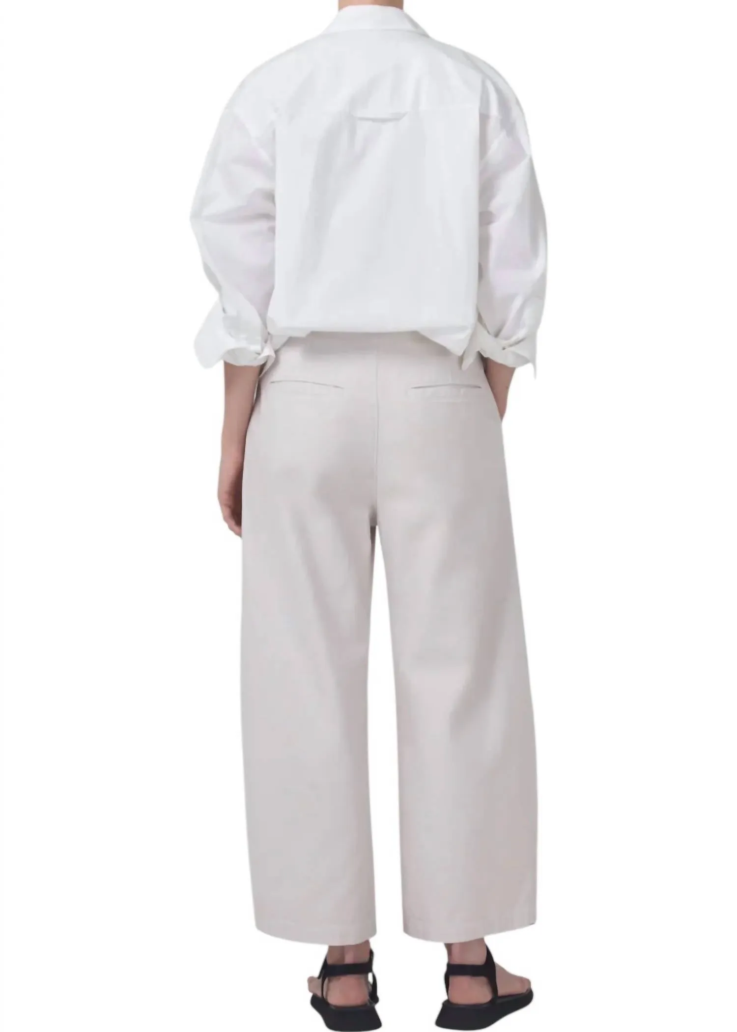 Payton Utility Trouser Pants In Oysterette