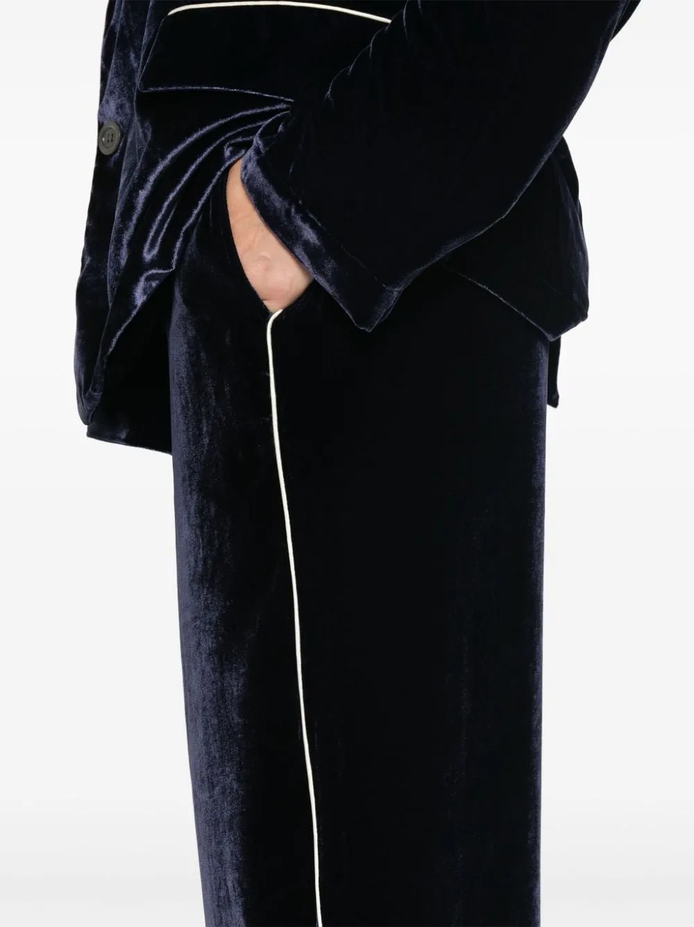 Pierre Louis Mascia Women's Trousers blue