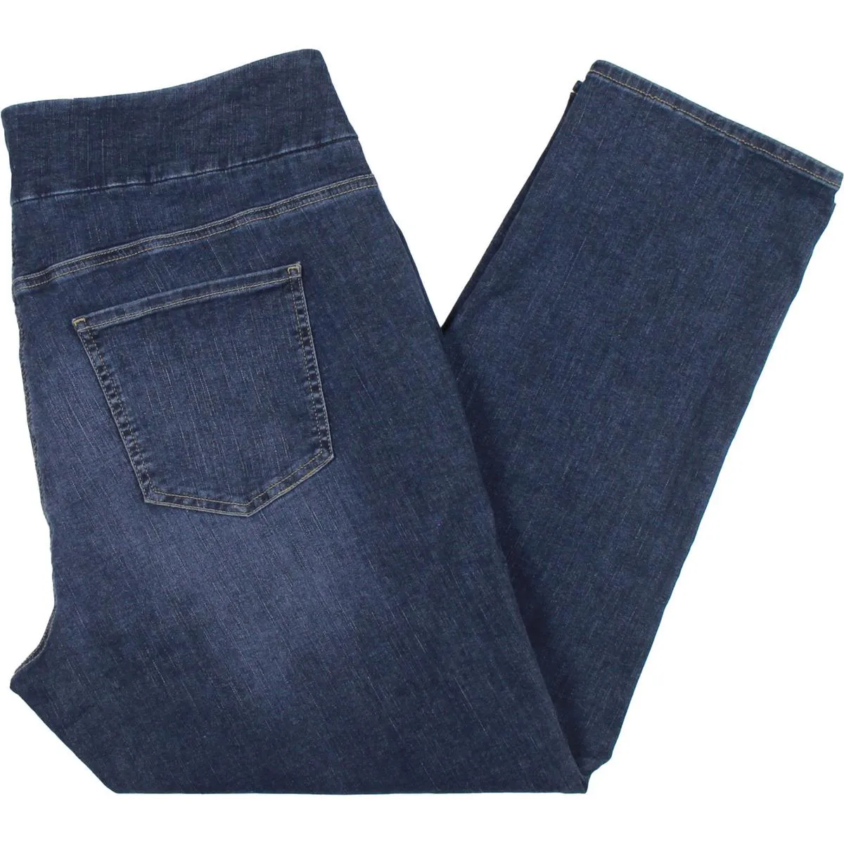 Plus Nora Womens Mid Rise Pull On Skinny Jeans