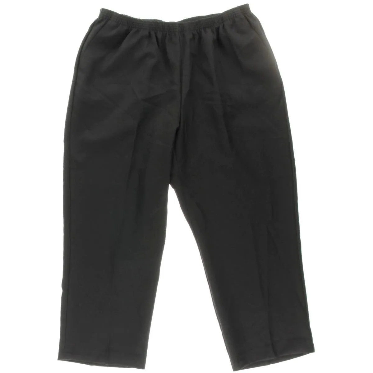 Plus Womens High Rise Office Straight Leg Pants