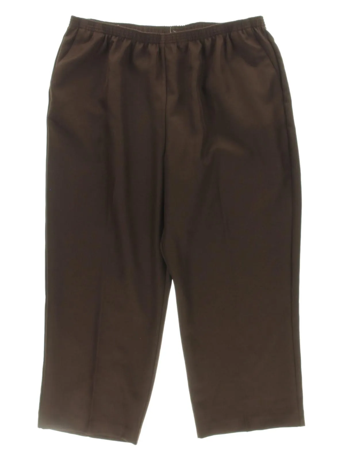 Plus Womens High Rise Office Straight Leg Pants