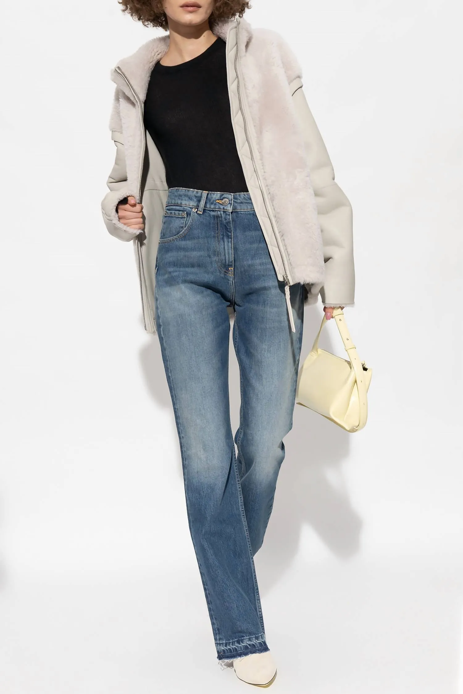 Polini Jeans In Mid Blue Used