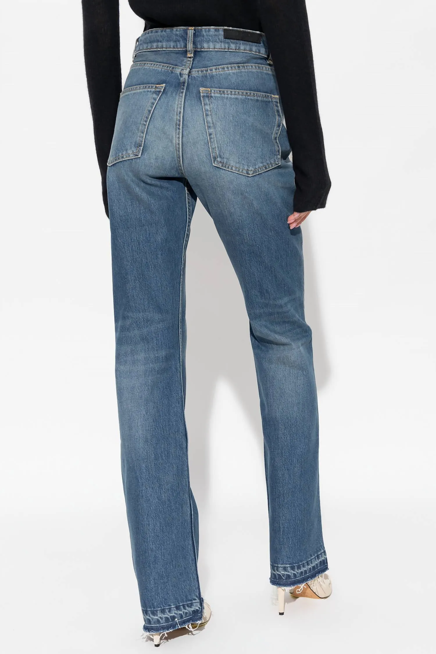 Polini Jeans In Mid Blue Used