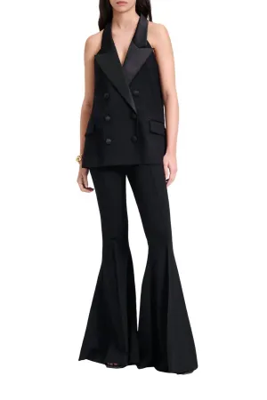 Punto Milano Tuxedo Top In Black