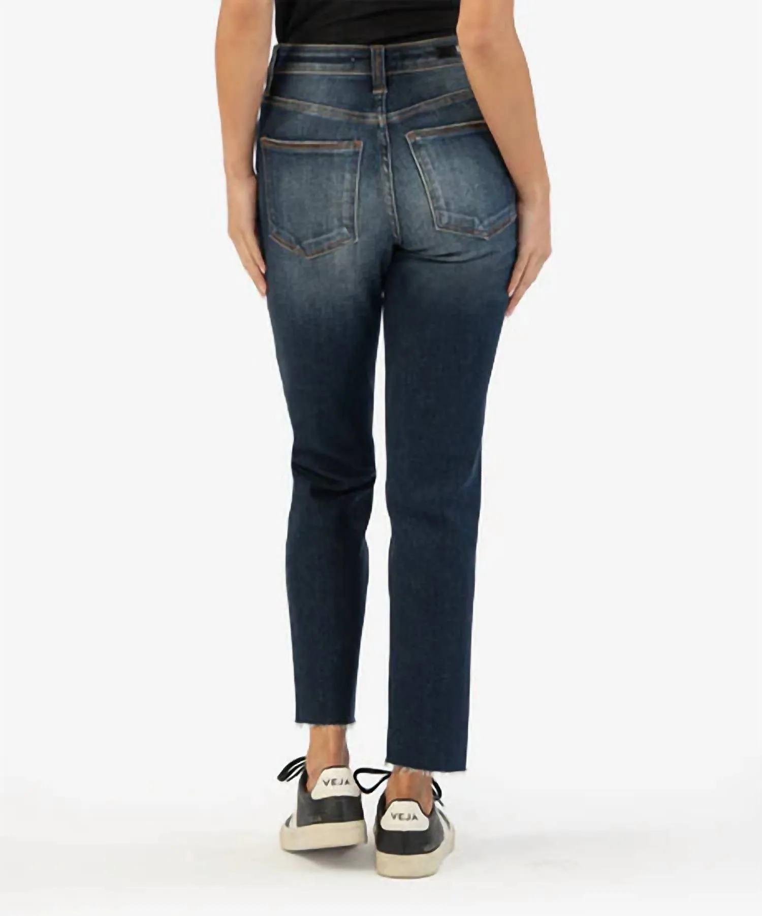 Rachael High Rise Fab Ab Mom Jean In Management Wash