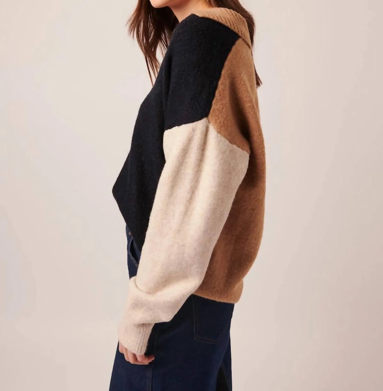 Raelyn Sweater In Salted Caramel