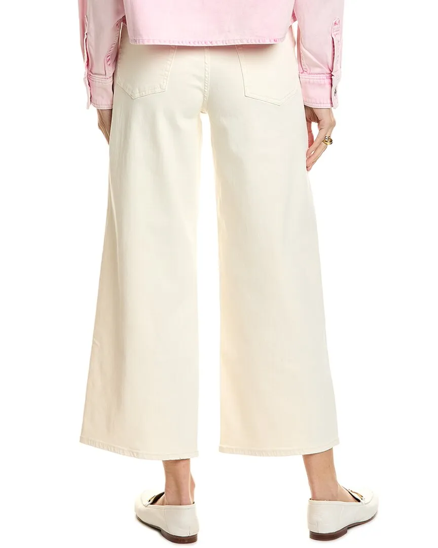 rag & bone Annie Ecru Wide Leg Jean