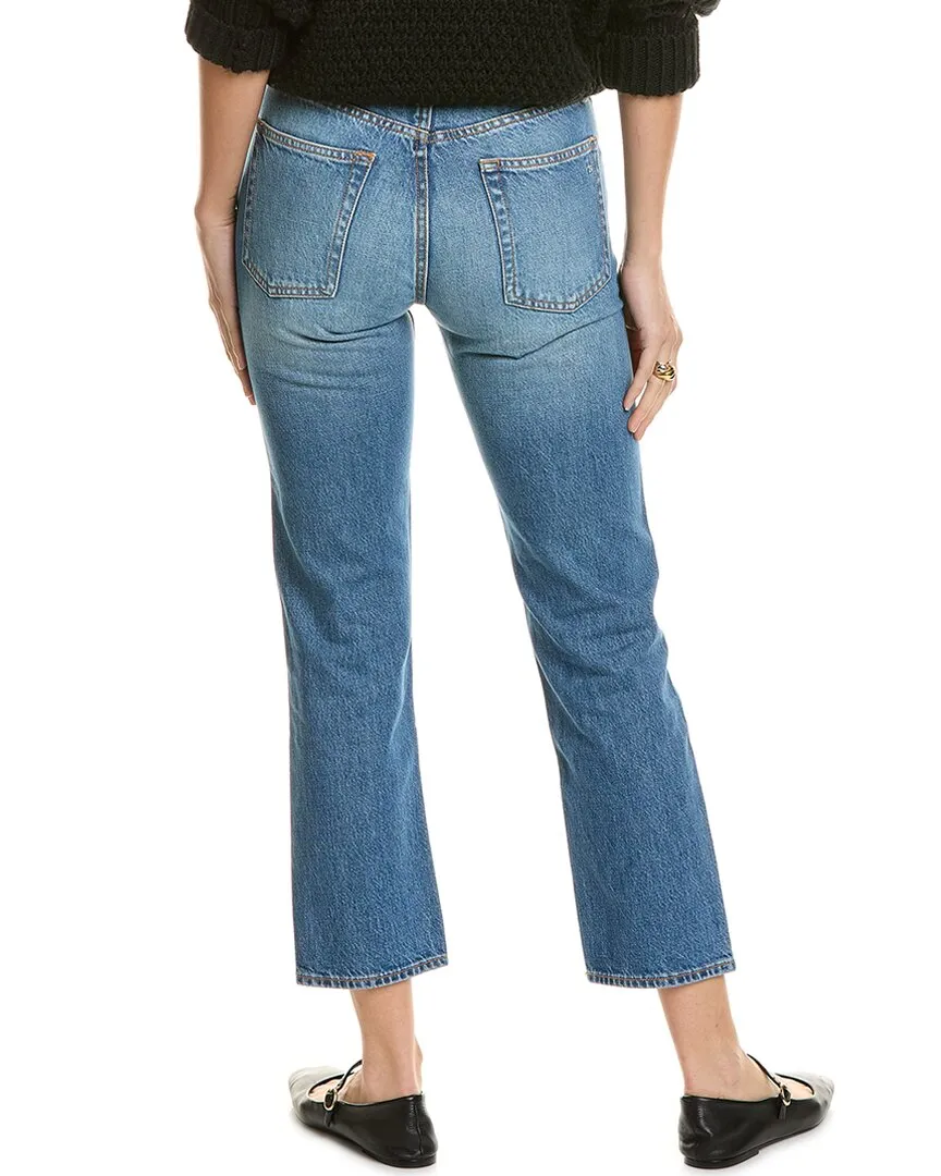 rag & bone Maya High-Rise Paeonia Ankle Slim Jean