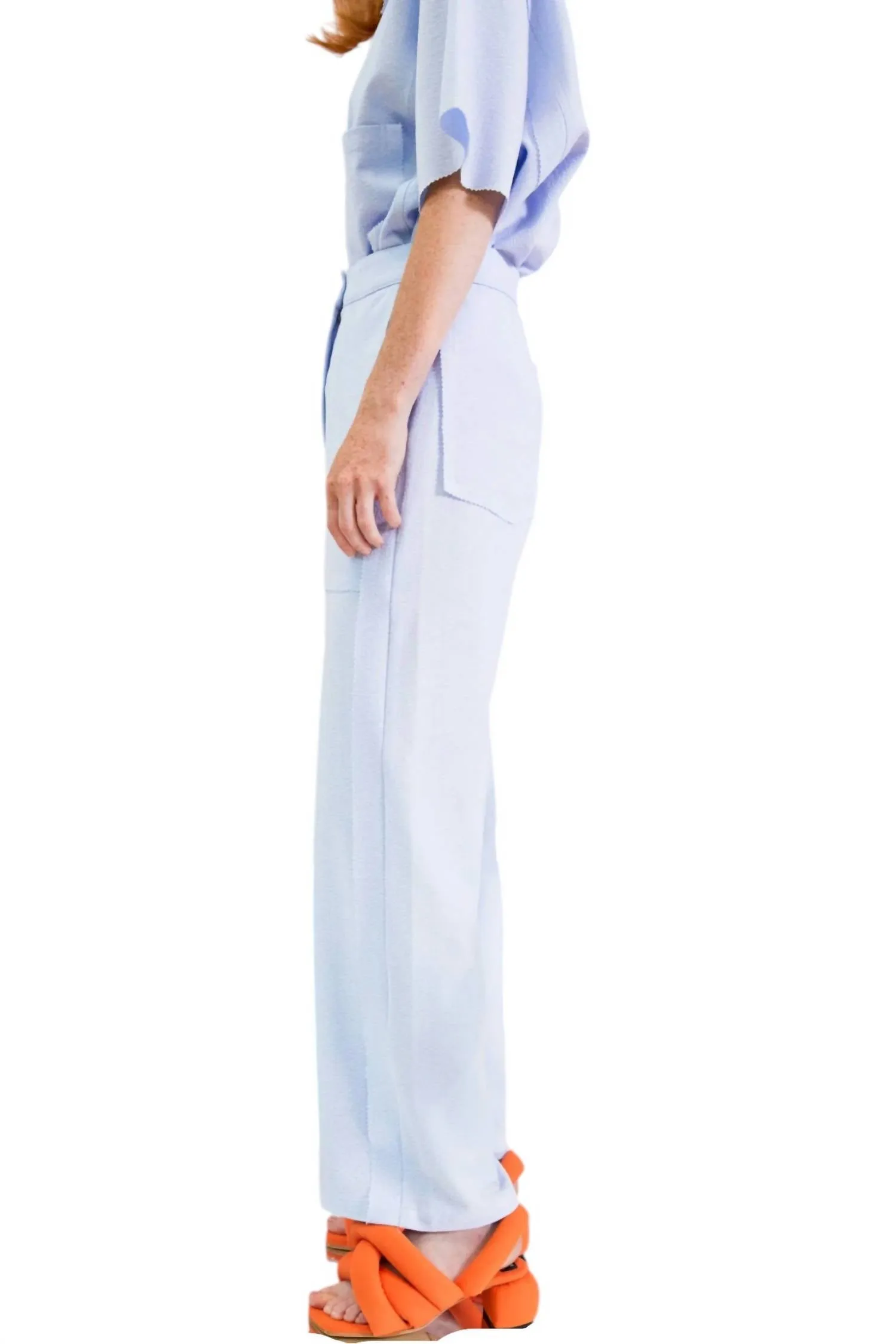 Ravioli Pants In Cornflower Blue