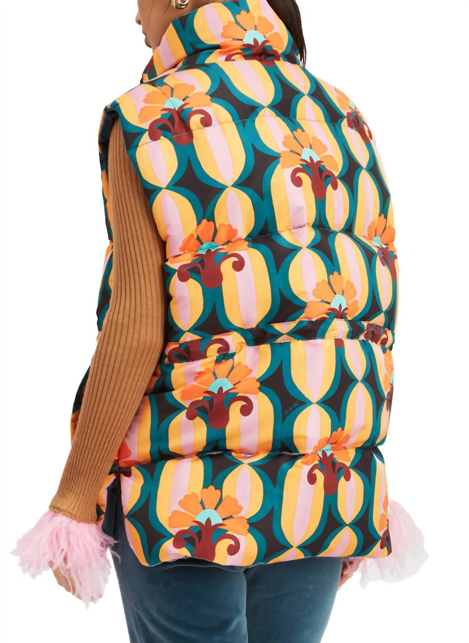 Reversible Puffer Vest In Arcturus
