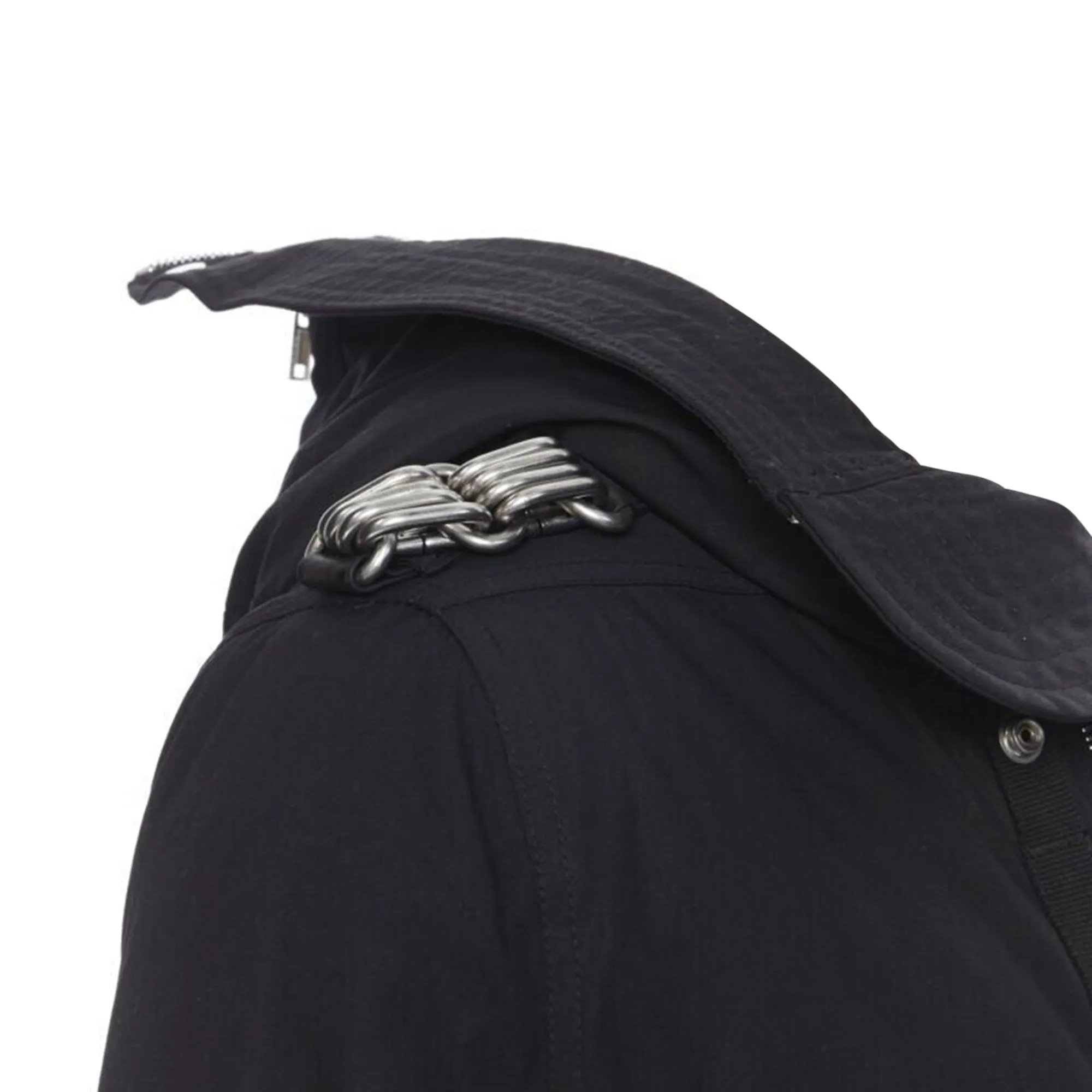 Rick Owens Larry Jumbo Parka chained goose down padded puffer