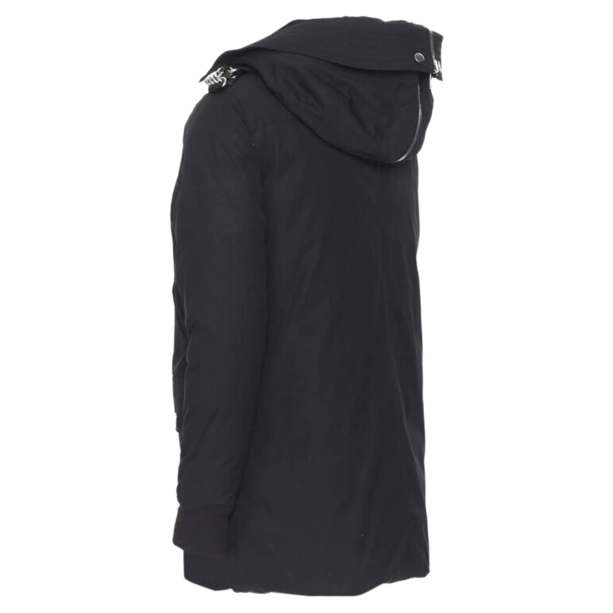 Rick Owens Larry Jumbo Parka chained goose down padded puffer