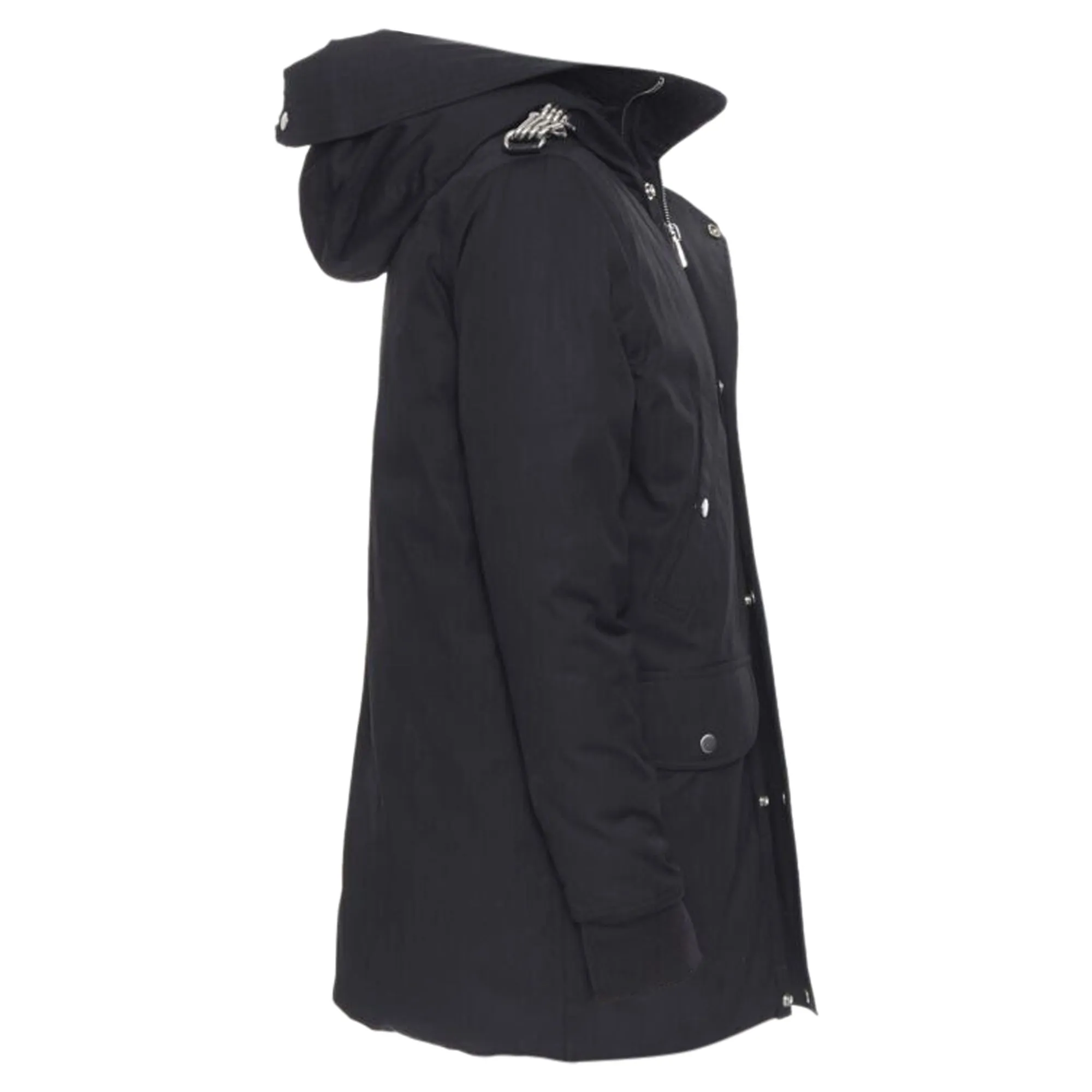 Rick Owens Larry Jumbo Parka chained goose down padded puffer