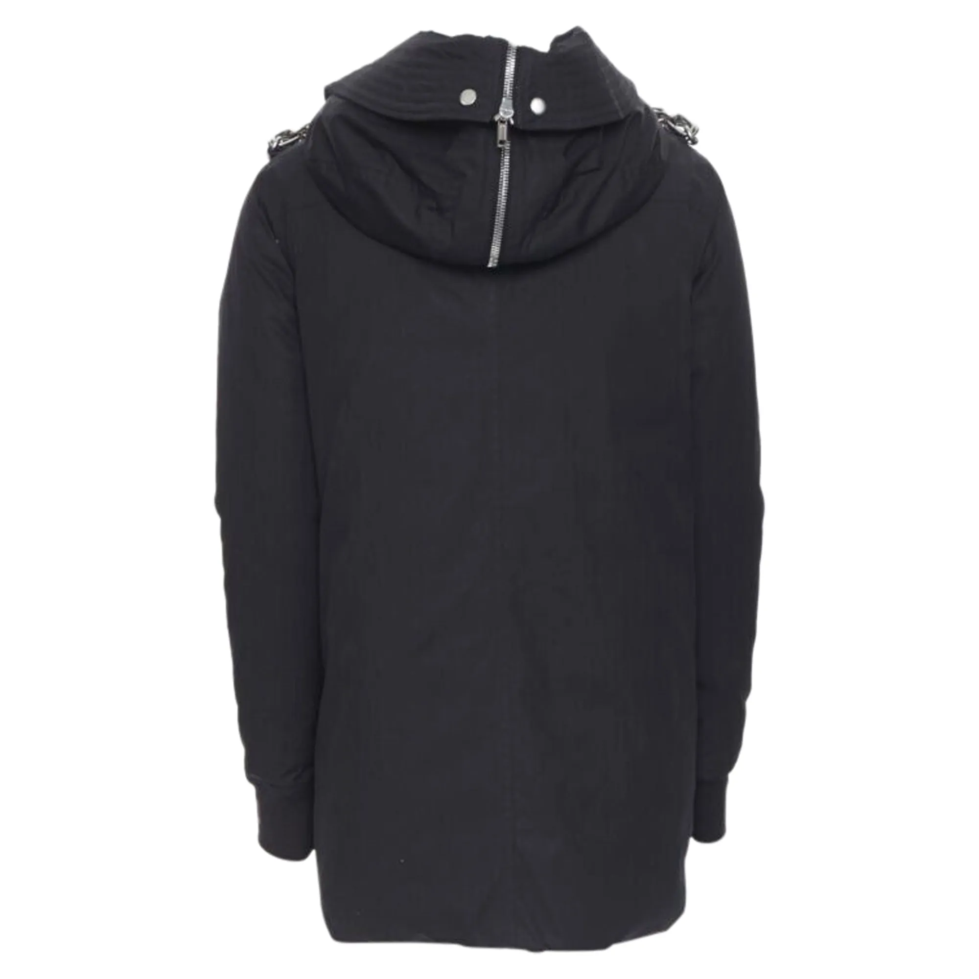 Rick Owens Larry Jumbo Parka chained goose down padded puffer