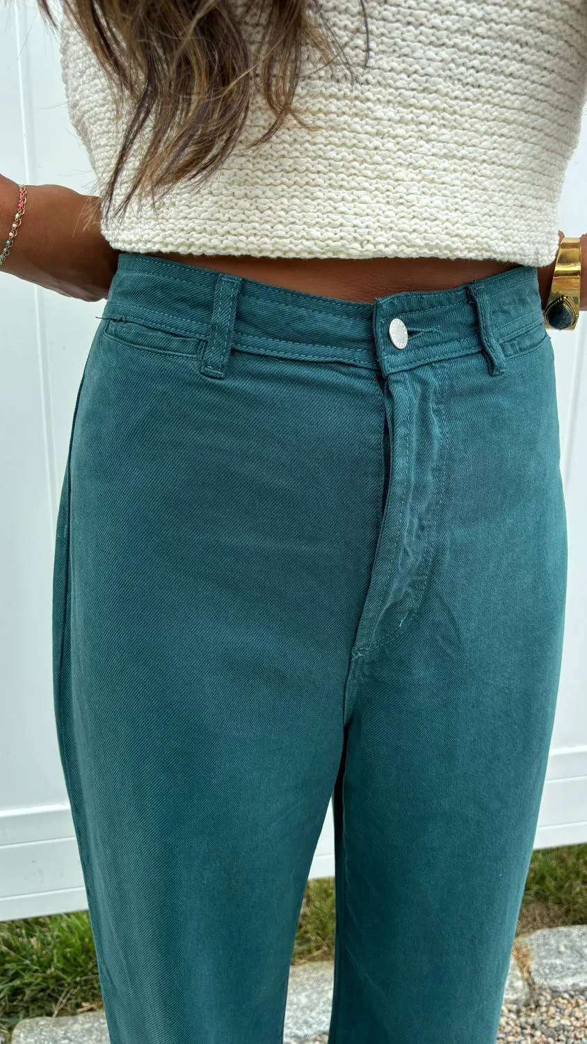 Sailor Pant In Lyocell Forest