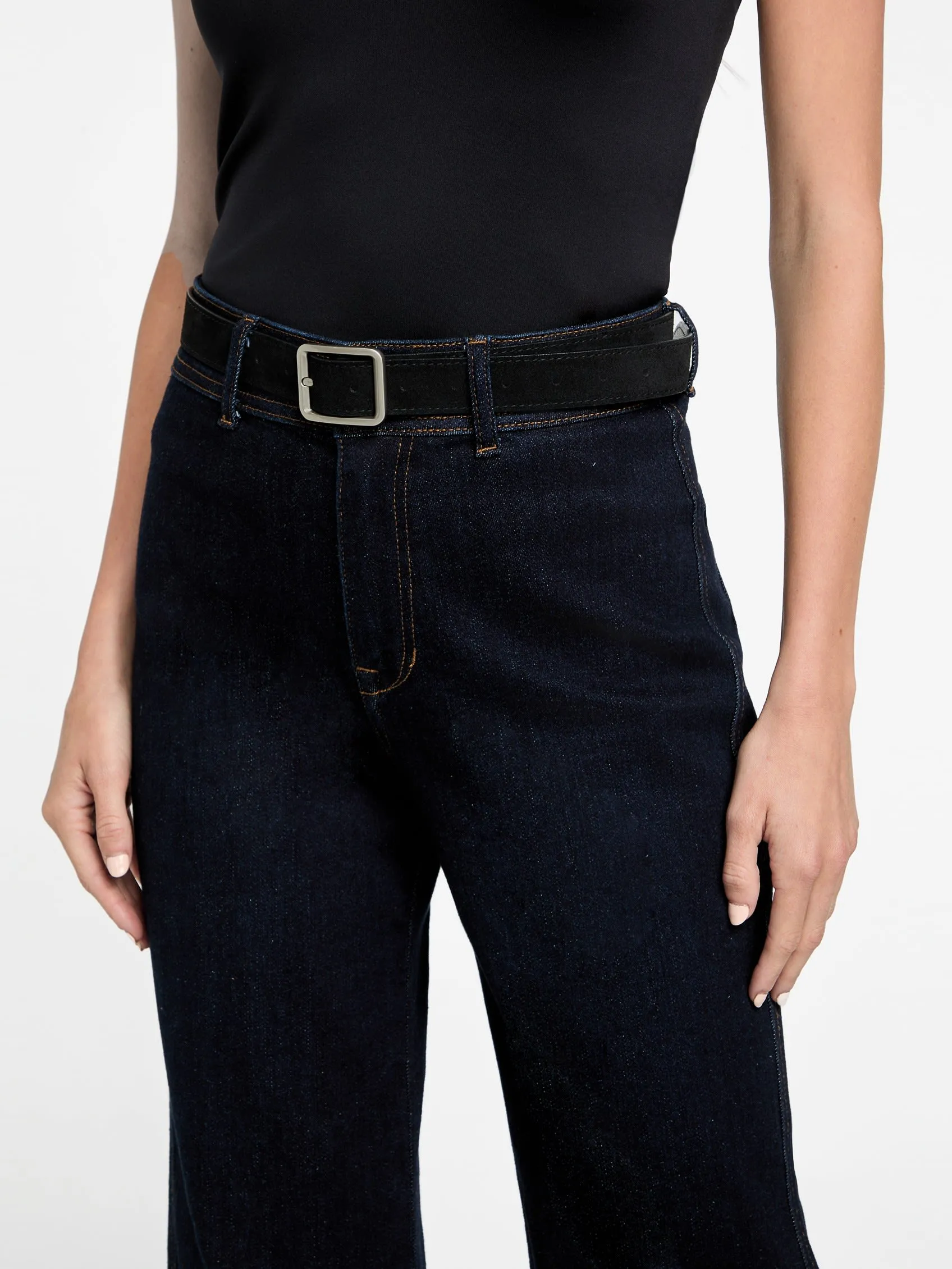 Sandie Wide Leg Denim Pants