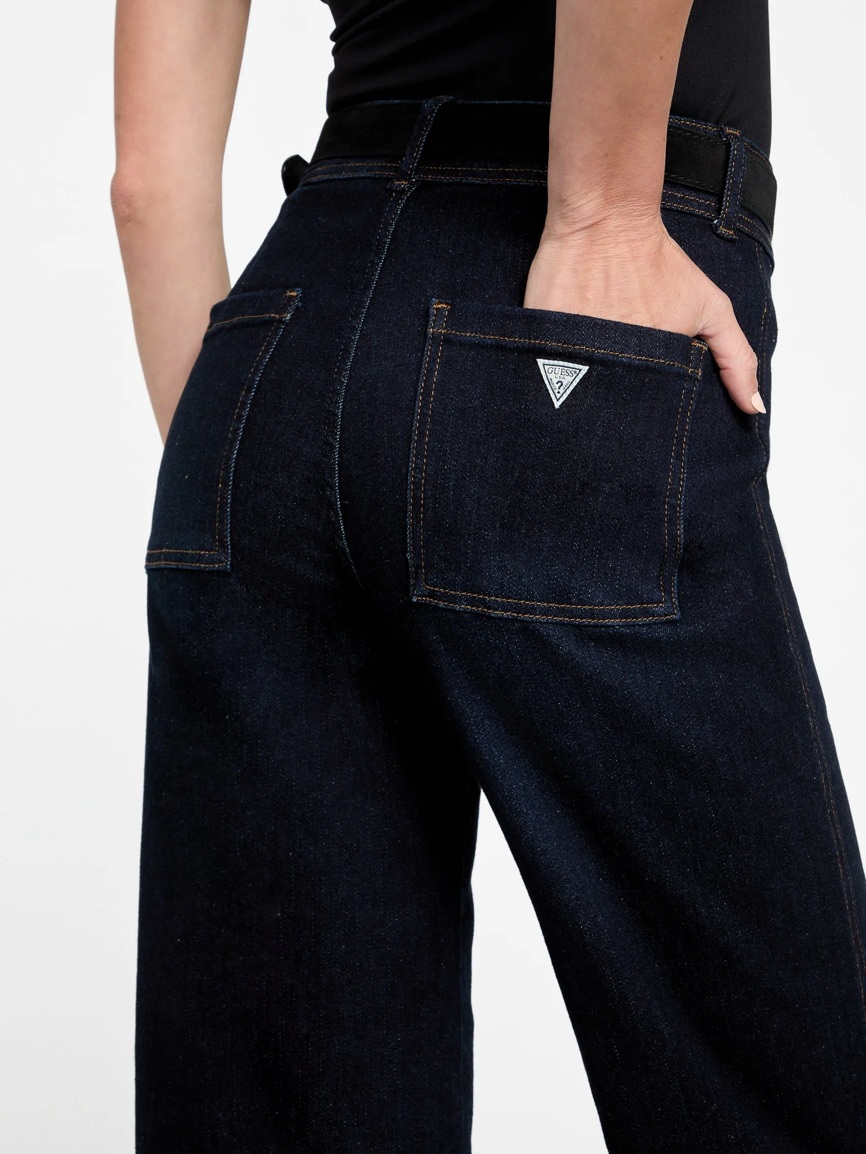 Sandie Wide Leg Denim Pants