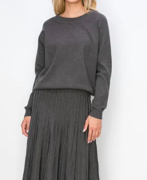 Sandy Sweater In Charcoal