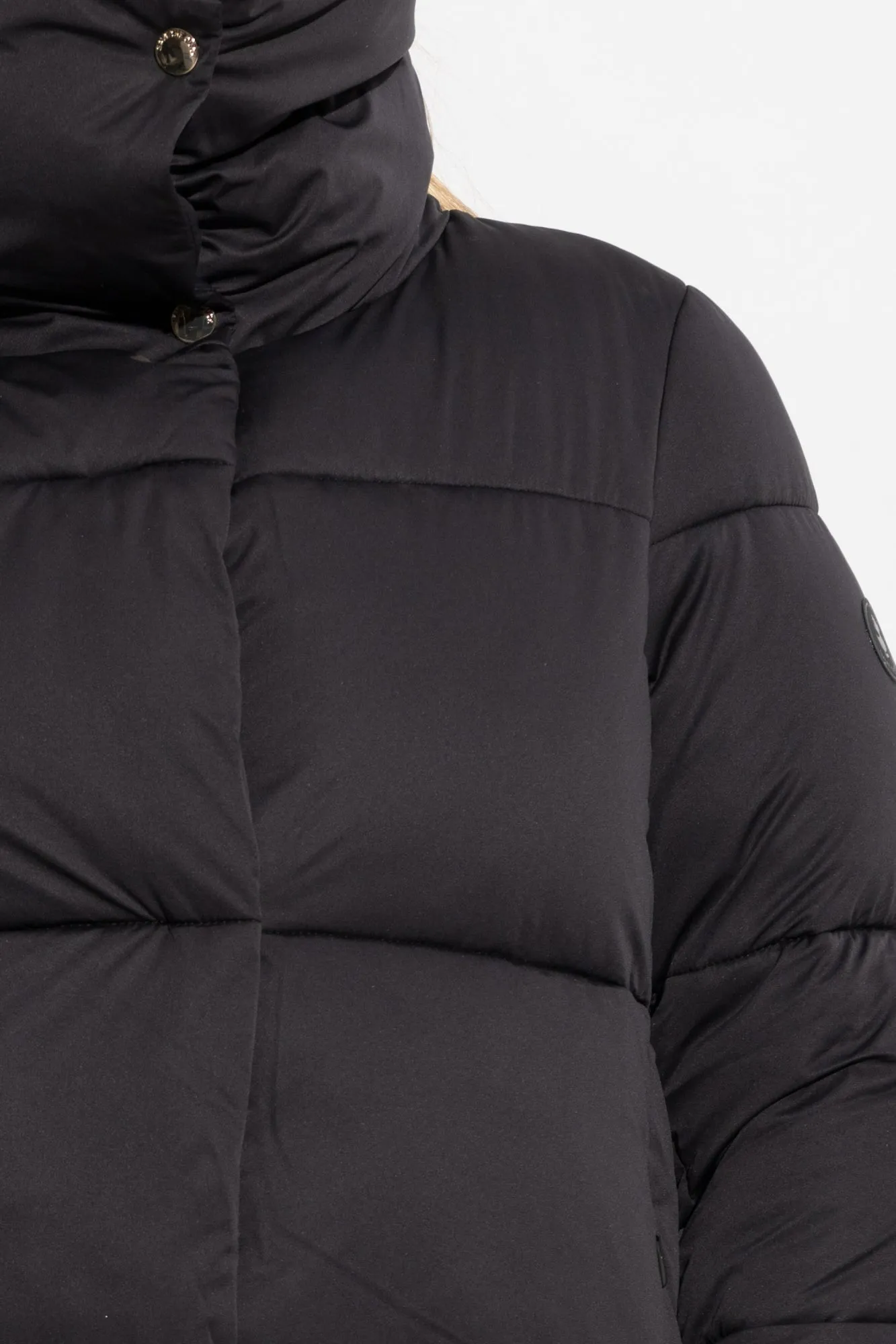 Save the Duck Women's Felicity Puffer Coat, Black