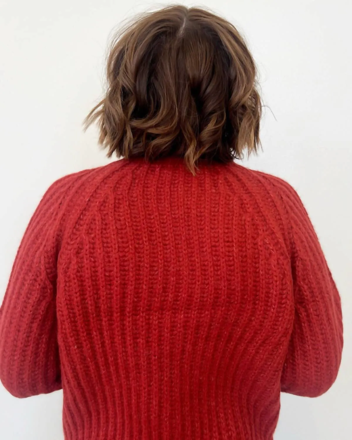 Selena Sweater In Chili Red