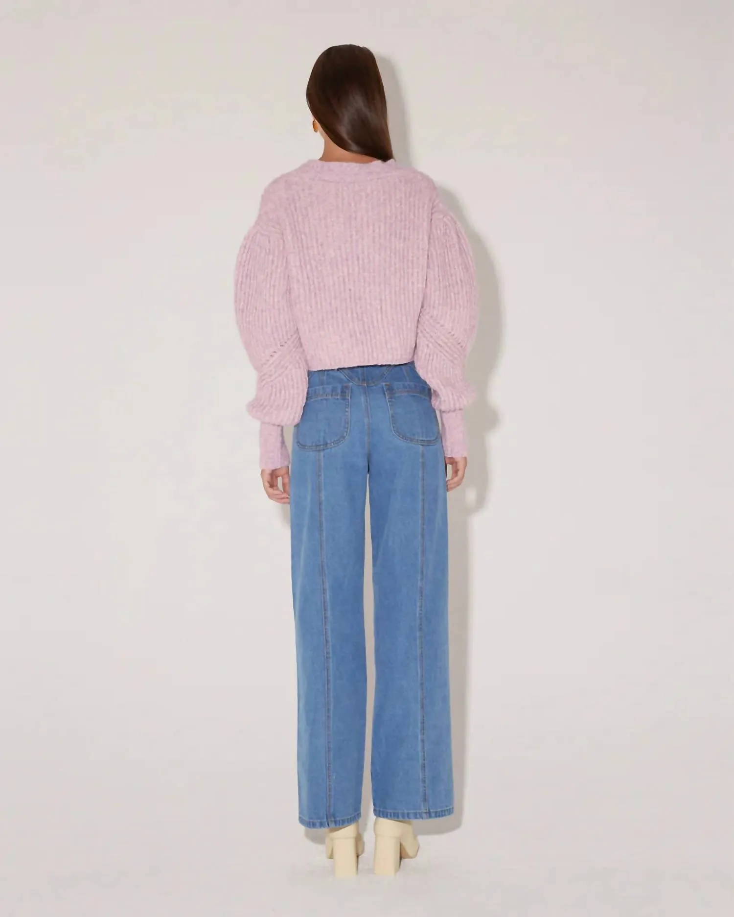 Sienna Cardigan In Lavender